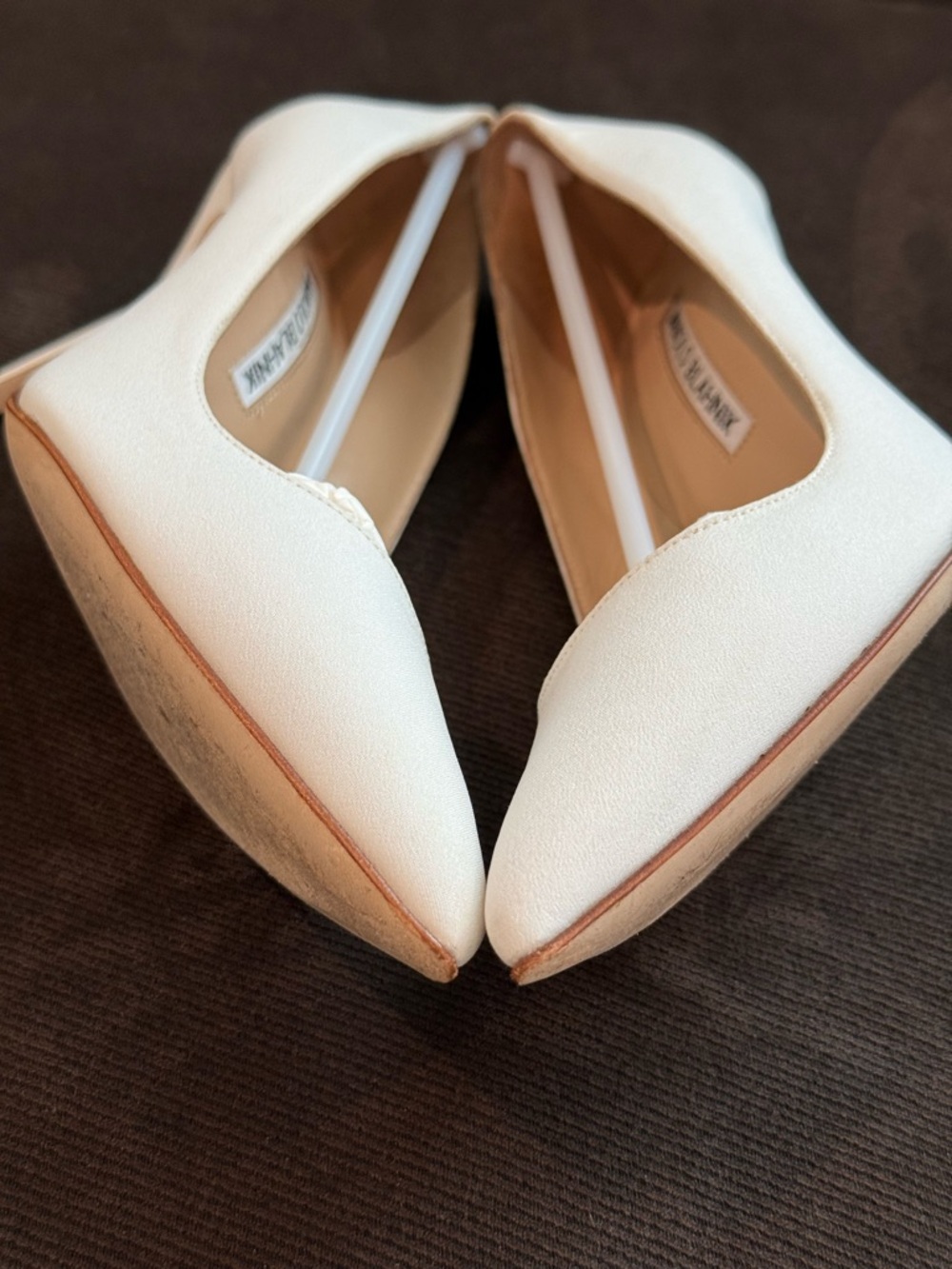 Manolo Blahnik Crepdechine Pumps - Picture 5 of 15